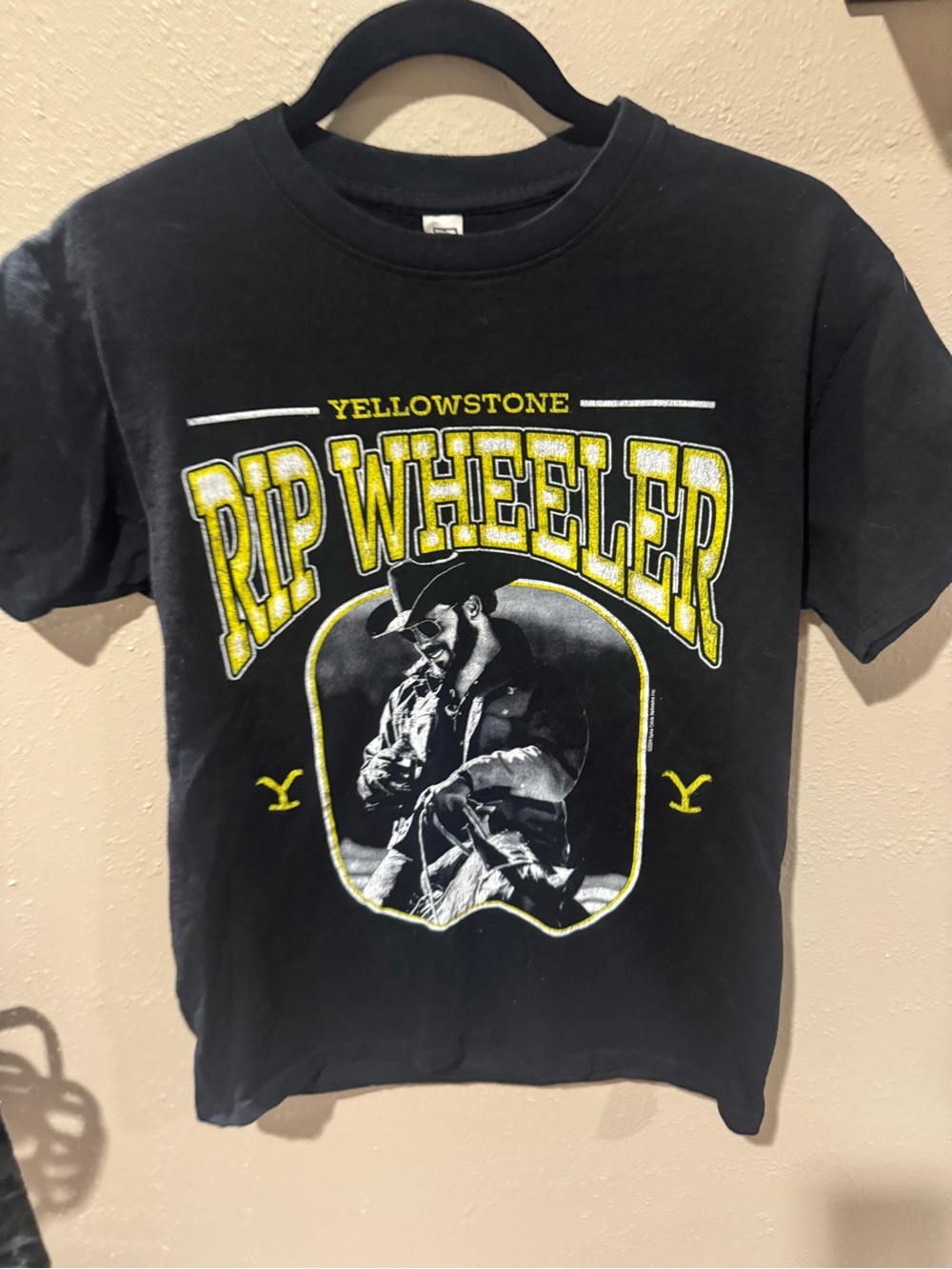 Rip Wheeler Yellowstone Black Graphic Tee